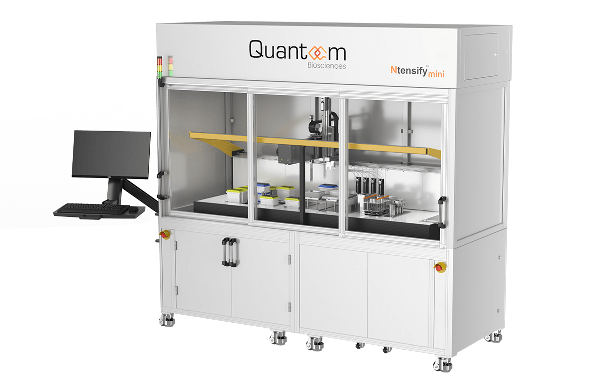 Ntensify mini, mRNA production system for drug discovery and pre-clinical research